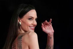 Angelina Jolie var í London í vikunni.