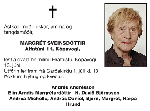 Margrét Sveinsdóttir
