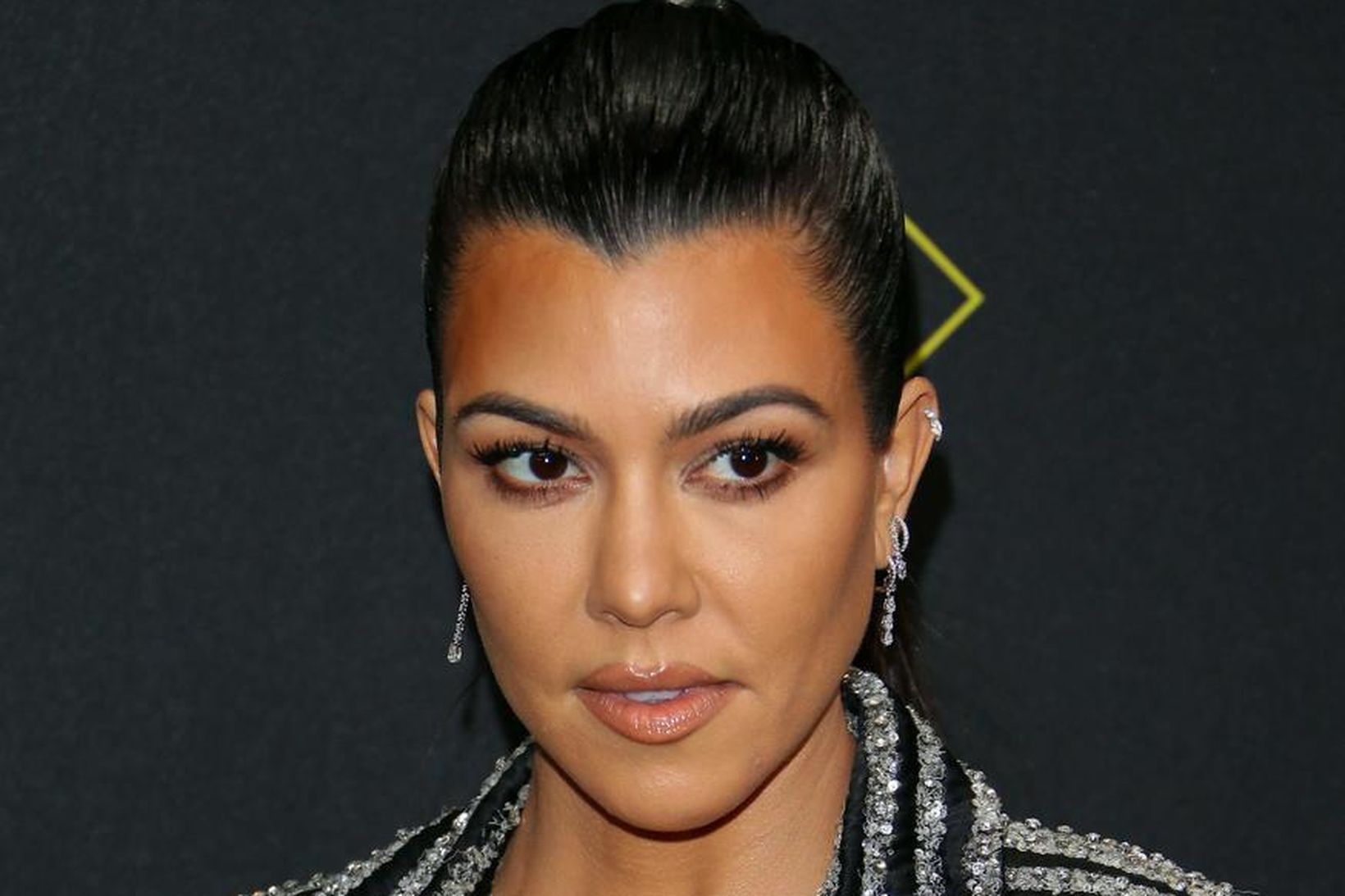 Kourtney Kardashian. (Photo by Jean-Baptiste Lacroix / AFP)