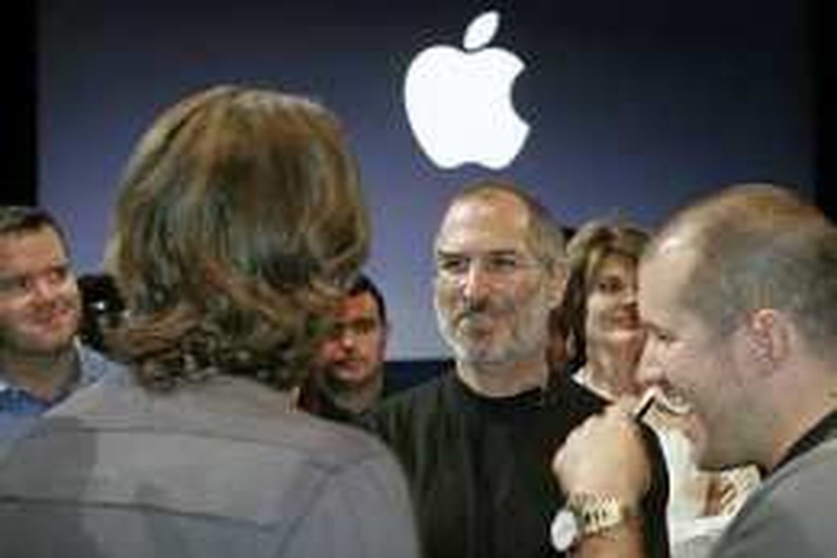 Steve Jobs aðalframkvæmdastjóri Apple.