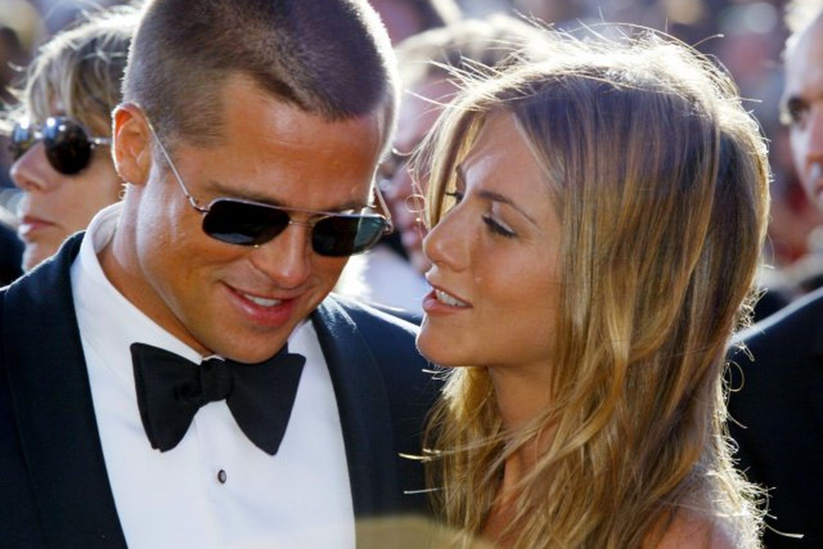 Brad Pitt og Jennifer Aniston fóru í frí saman rétt …