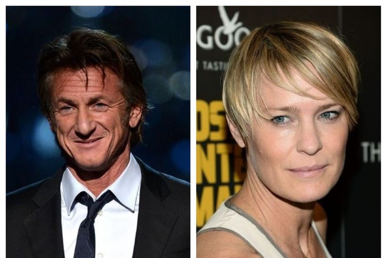 Sean Penn og Robin Wright eiga saman tvö börn.