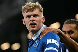 Jarrad Branthwaite hefur fengið mikið lof fyrir frammistöðu sína með Everton.