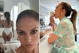 JLo deildi nýrri myndaseríu á instagram um helgina.