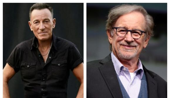 Springsteen og Spielberg böðuðu sig í sólinni