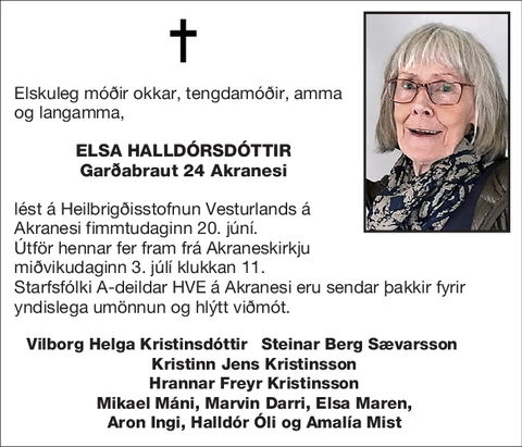 Elsa Halldórsdóttir