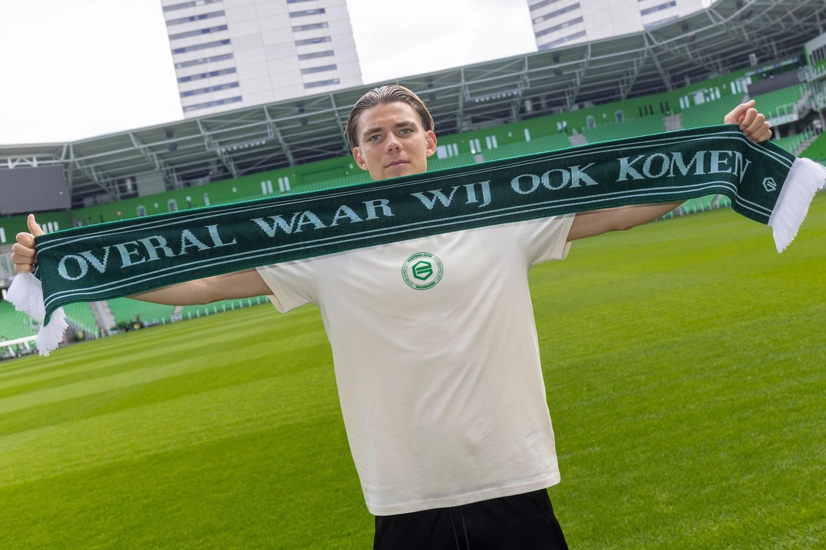 Brynjólfur Willumsson er leikmaður FC Groningen.