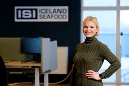 Tinna Gilbertsdóttir, hjá Iceland Seafood, segir það hafa gengið ótrúlega smurt að selja afurðir til …