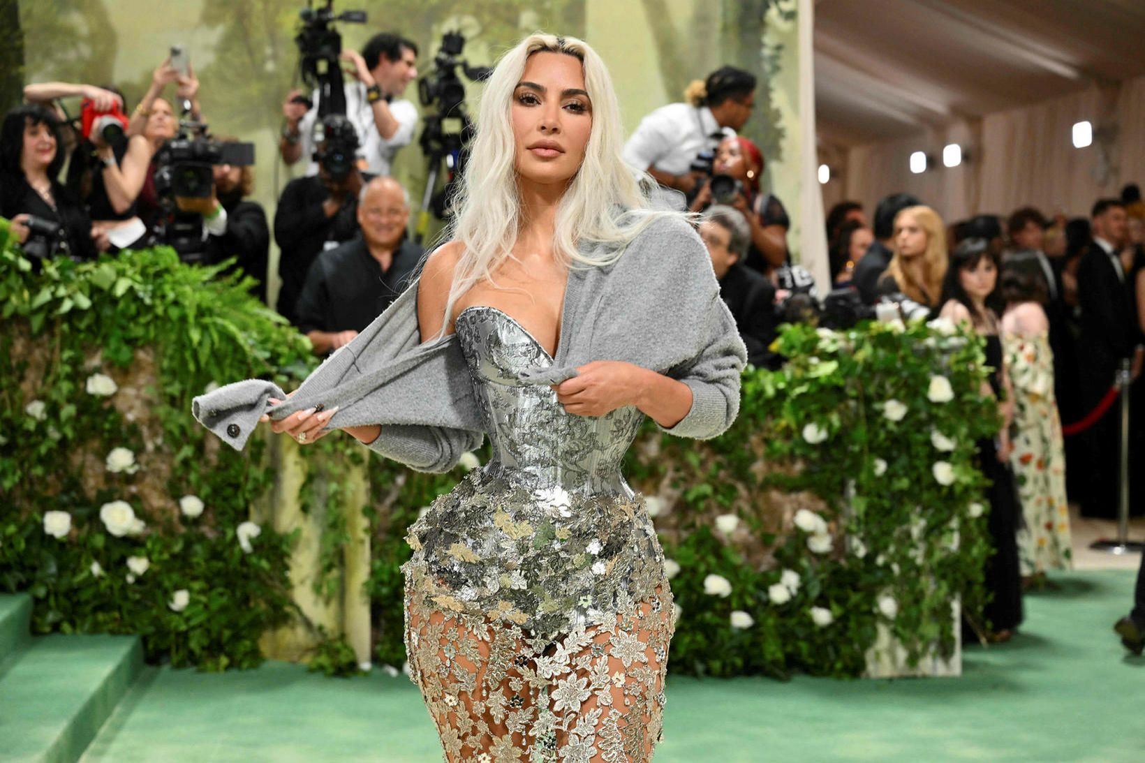 Kim Kardashian er fjögurra barna móðir.