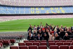Camp Nou er heimavöllur Barcelona