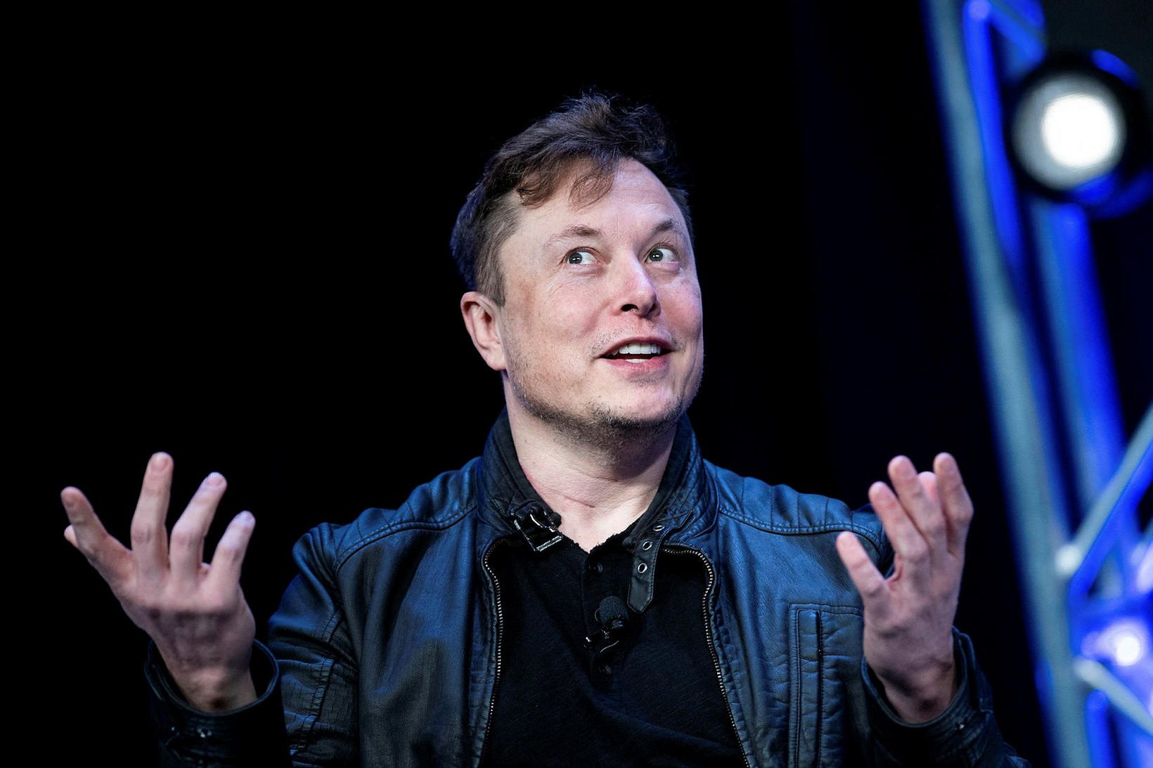 Elon Musk, forstjóri Tesla og Space X.
