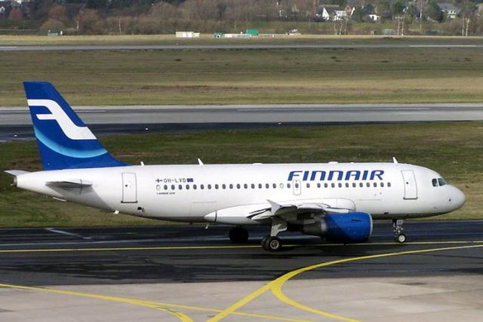 Flugvél Finnair.