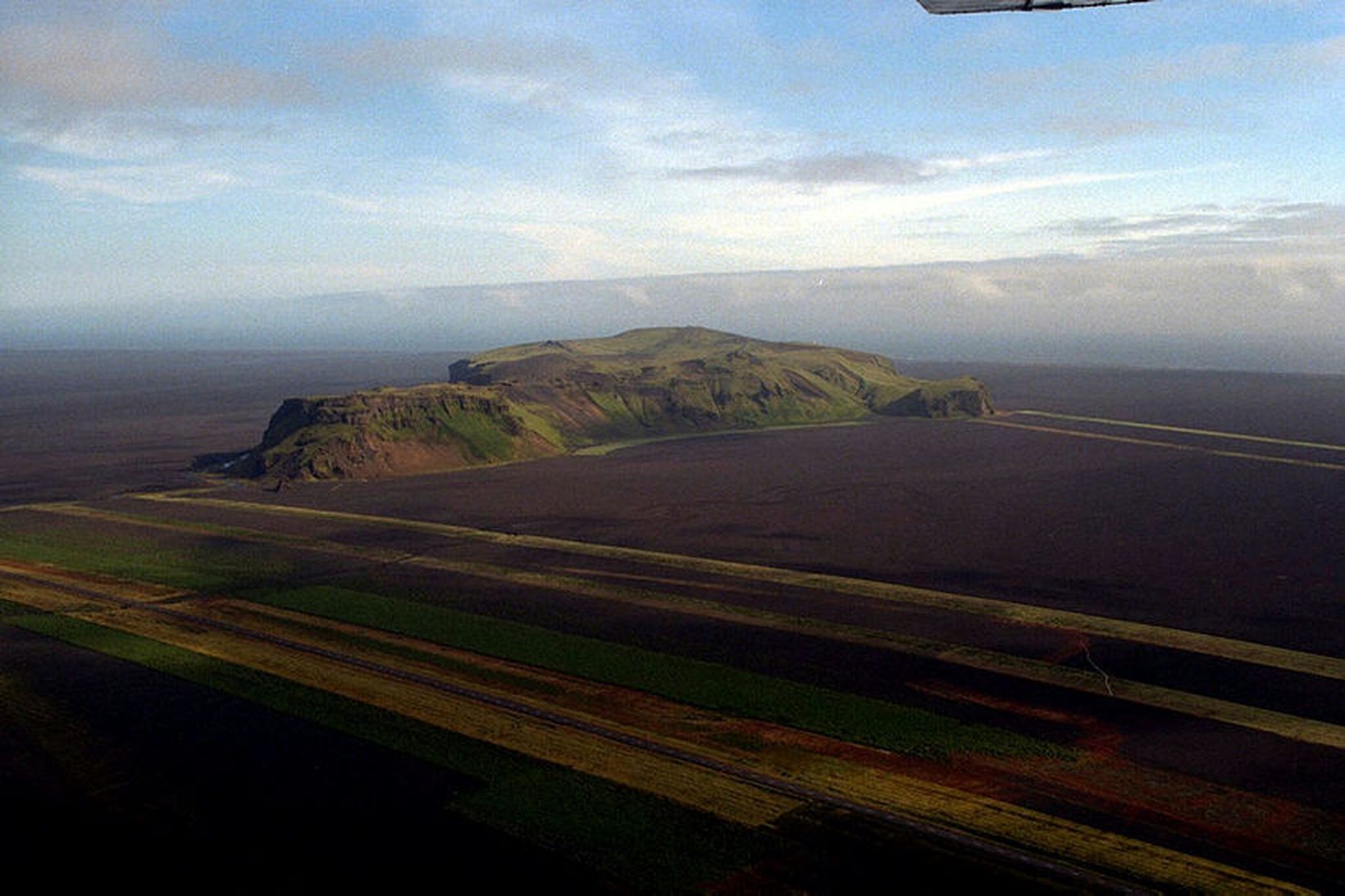 Hjörleifshöfði á Mýrdalssandi var seldur fyrir hundruð milljóna.