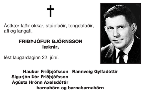 Friðþjófur Björnsson