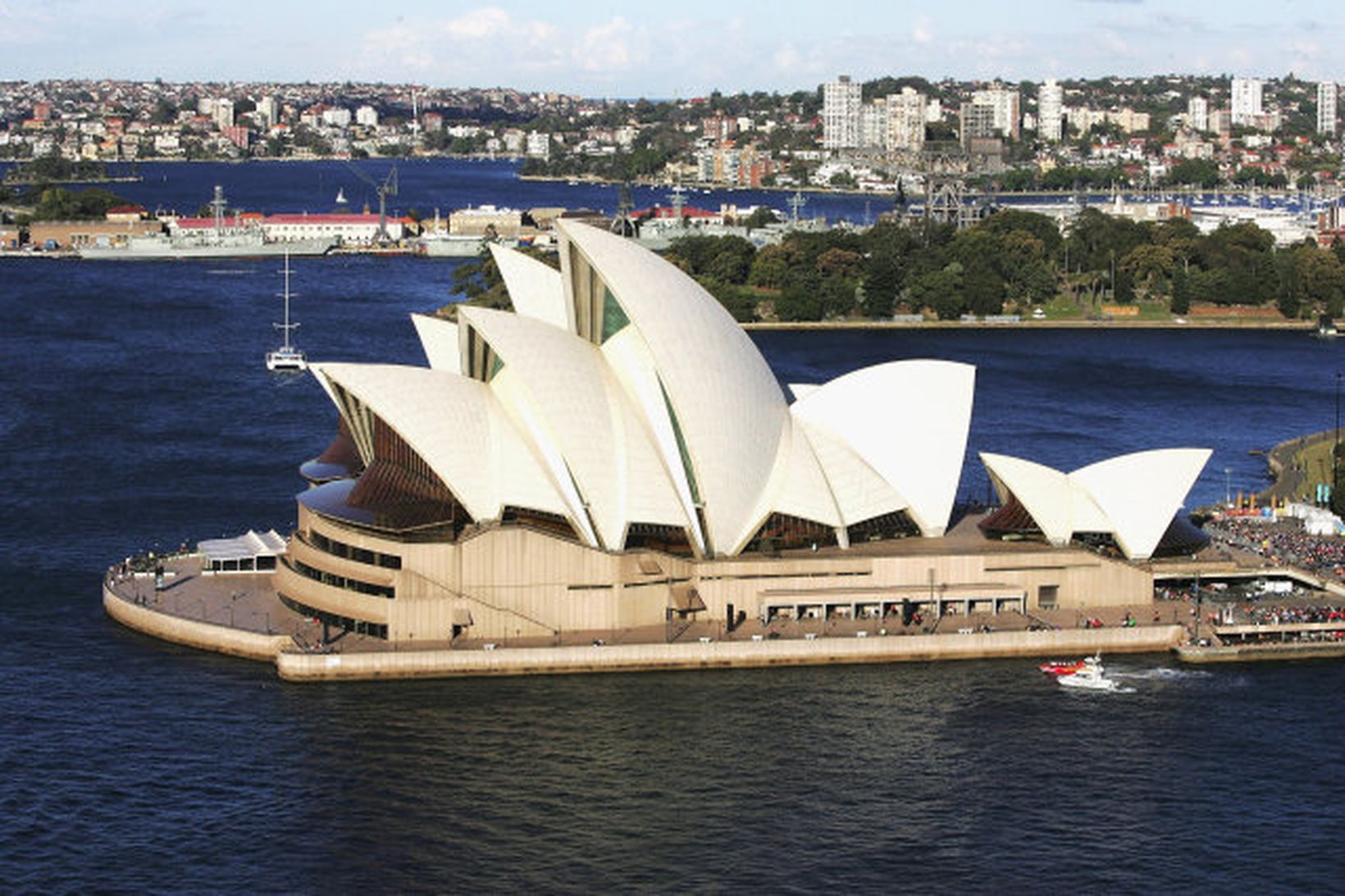 Óperuhúsið í Sydney. Ástralar geta senn kosið kynlífsflokk.