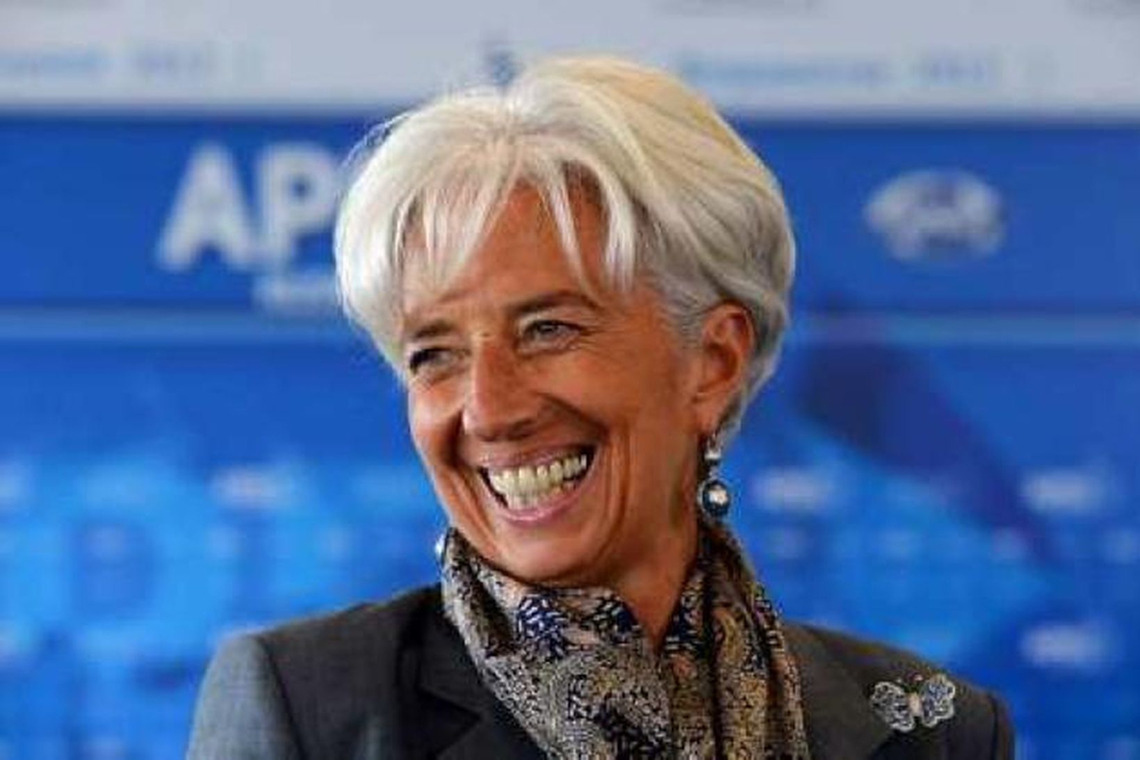 Christine Lagarde, forstjóri IMF.