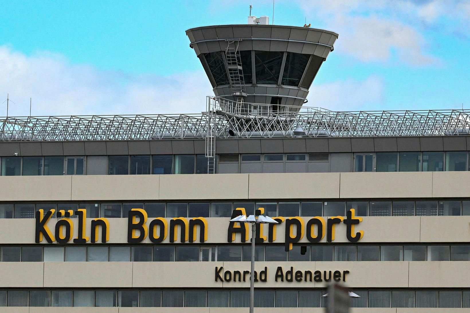 Köln Bonn flugvöllurinn í Þýskalandi.