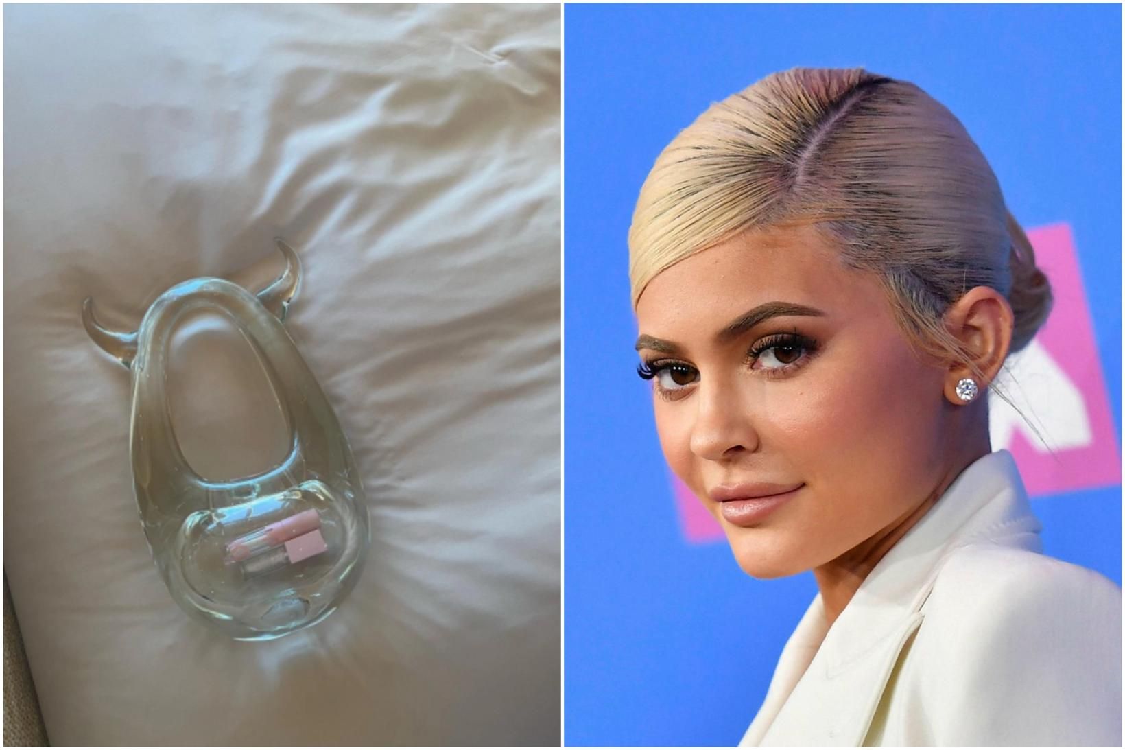 Handtaska Kylie Jenner er afrakstur samstarfs Heven og Coperni.