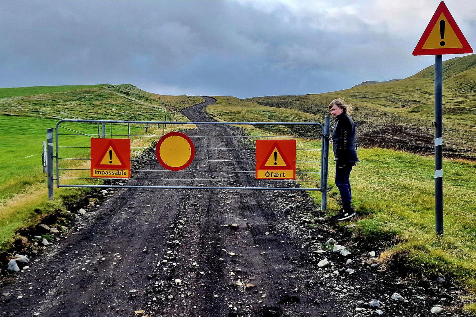 Rennsli í Skaftá við Sveinstind tók að aukast á mánudagskvöld. …