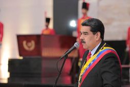 Nicolas Maduro, forseti Venesúela, segir samningaviðræður um stjórnmálaástandið í landinu ekki geta haldið áfram eftir …