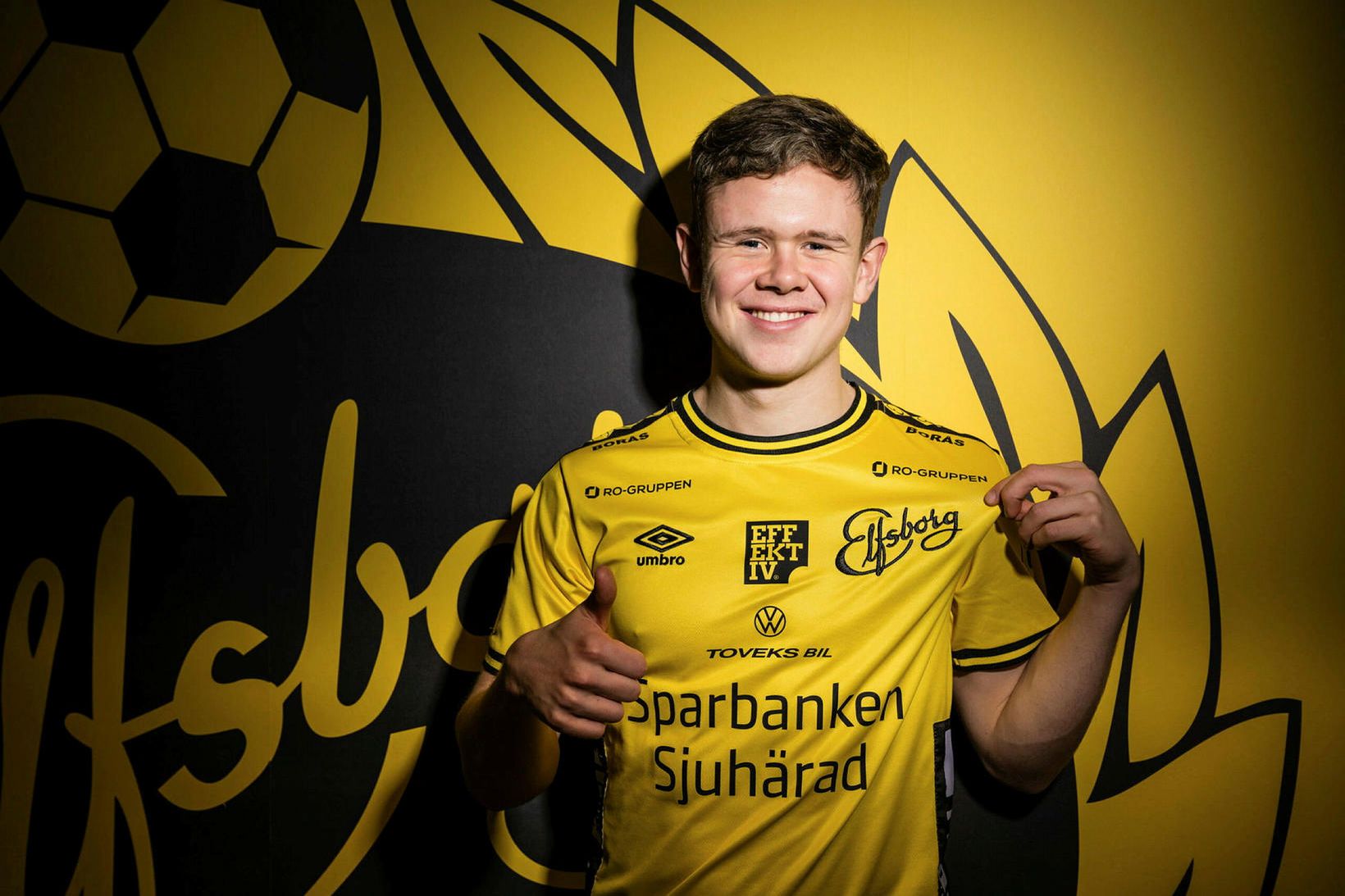 Eggert Aron Guðmundsson leikur með Elfsborg.