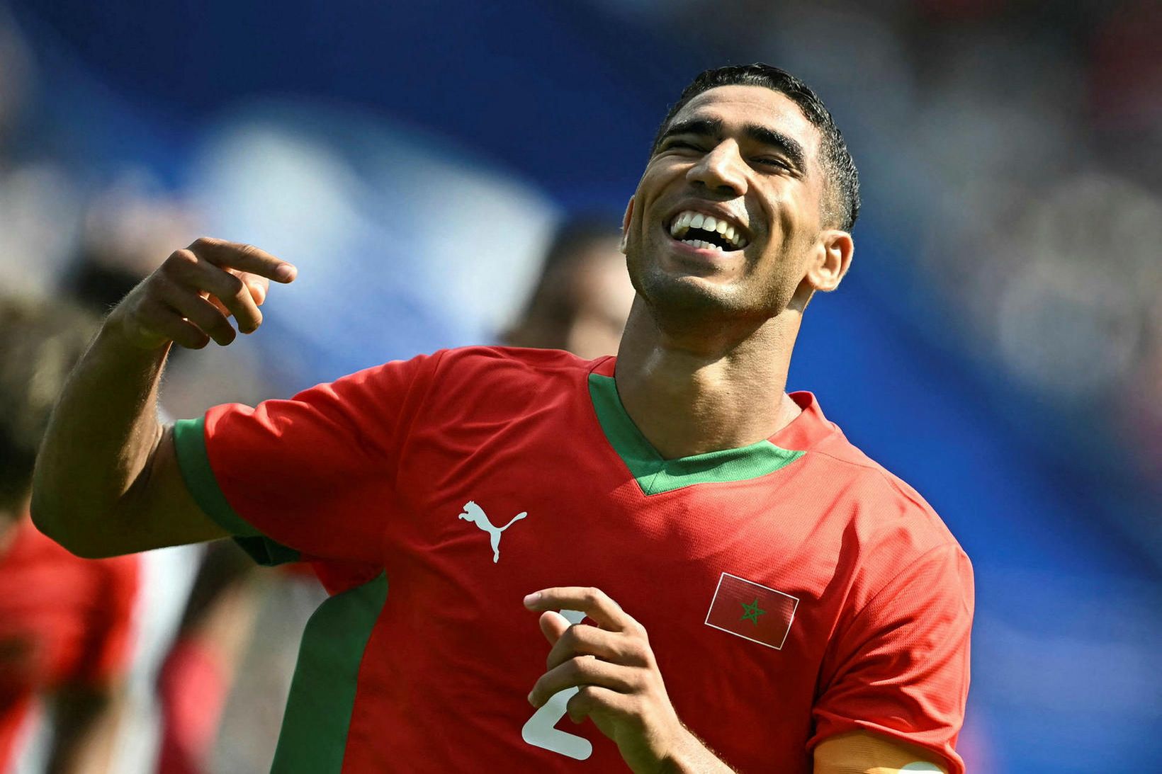 Achraf Hakimi er lykilmaður hjá Marokkó.