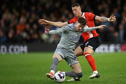 Ross Barkley lék vel með Luton á leiktíðinni, þrátt fyrir fall.