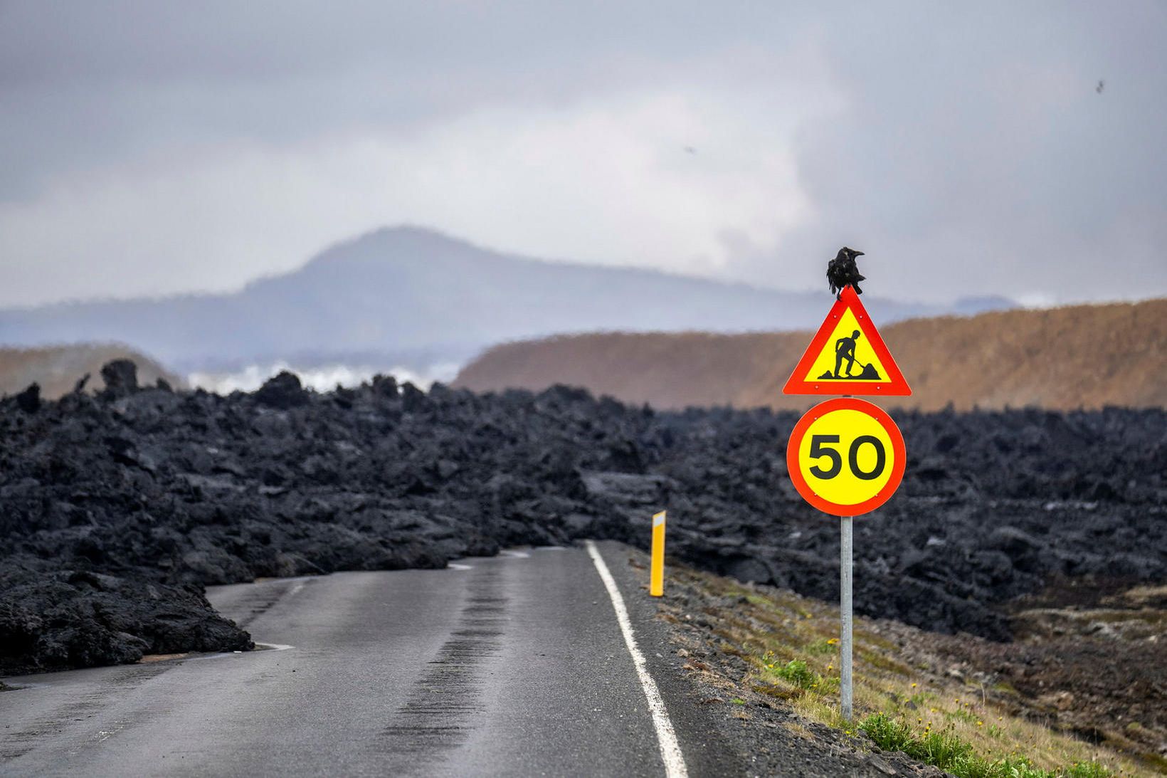 Óljóst er að sögn Benedikts hvort gos myndi teygja sig …