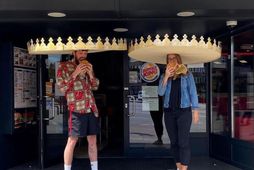 Burger King í þýskalandi eru útsjónarsamir og gefa fólki kórónur sem eiga að halda tveggja …
