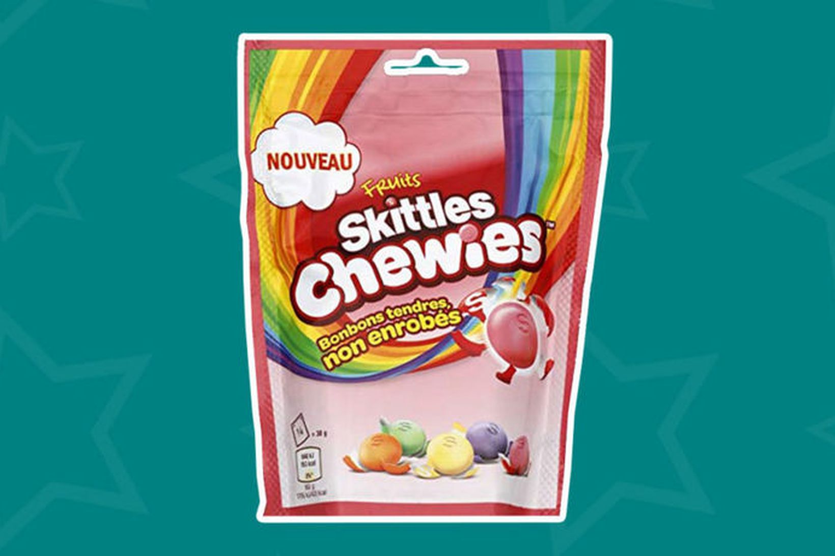 Chewies er splunkunýtt frá Skittles!