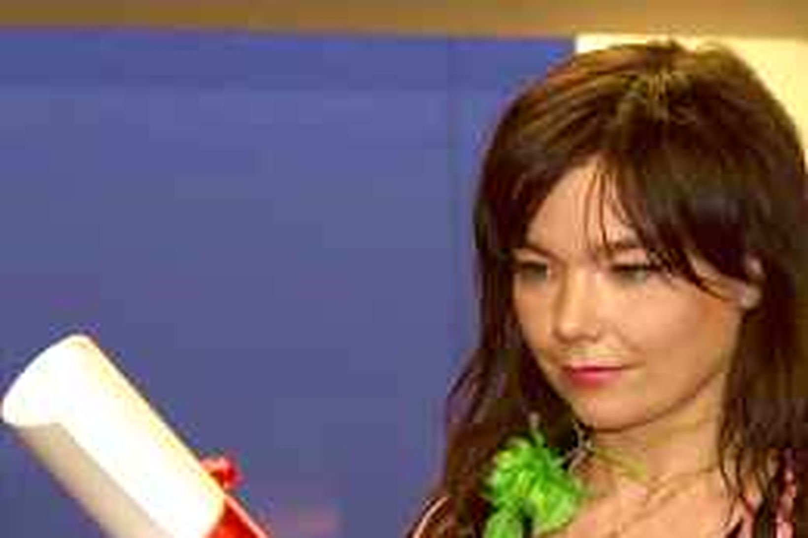 Björk Guðmundsdóttir hlaut gullpálmann í Cannes fyrir bestan leik kvenna …