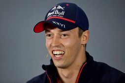 Rússinn Daniil Kvyat hjá Toro Rosso.