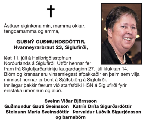 Guðný Guðmundsdóttir,