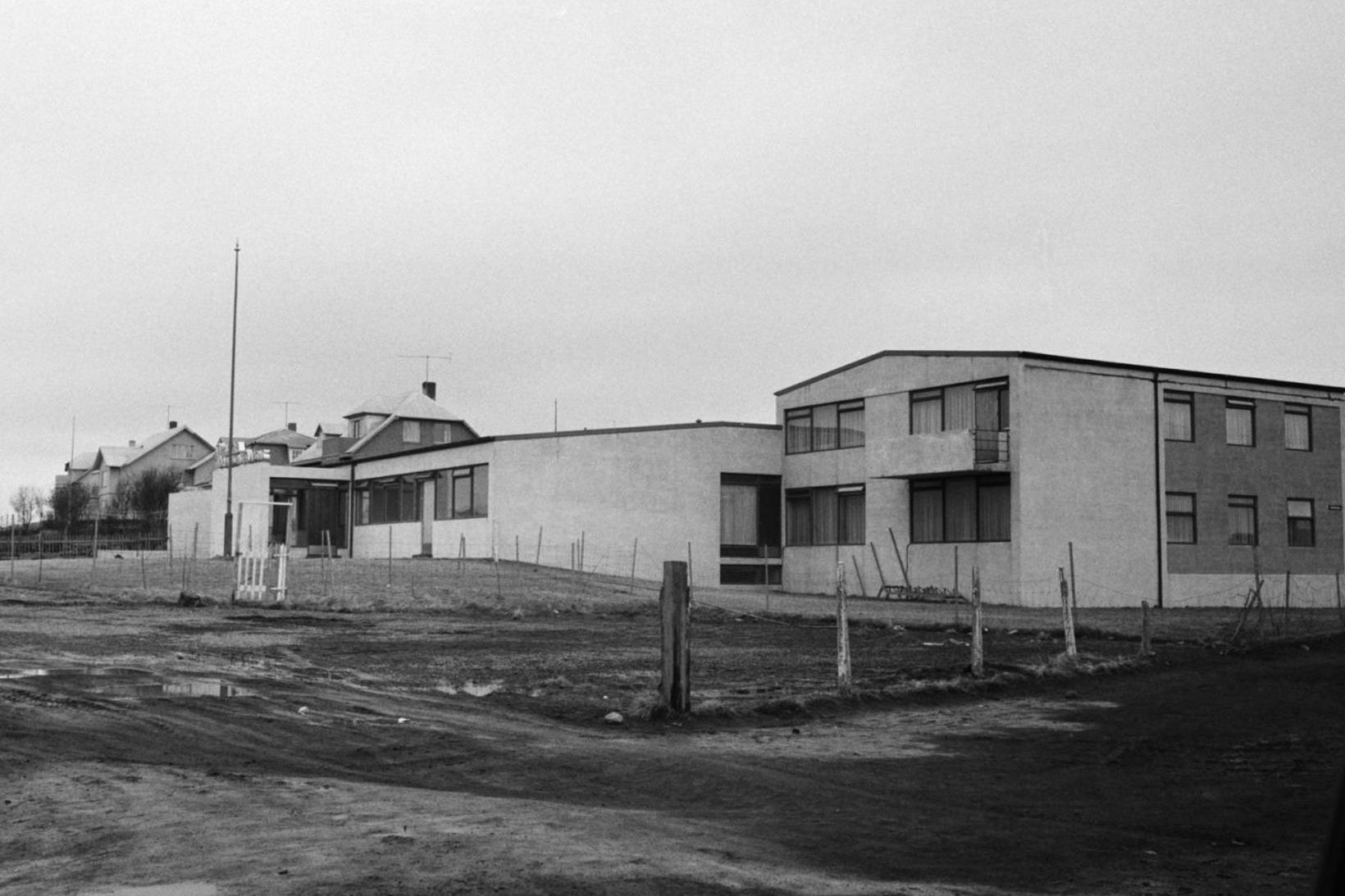 Vöggustofa Thorvaldsenfélagsins við Dyngjuveg 18 í Reykjavík árið 1967.