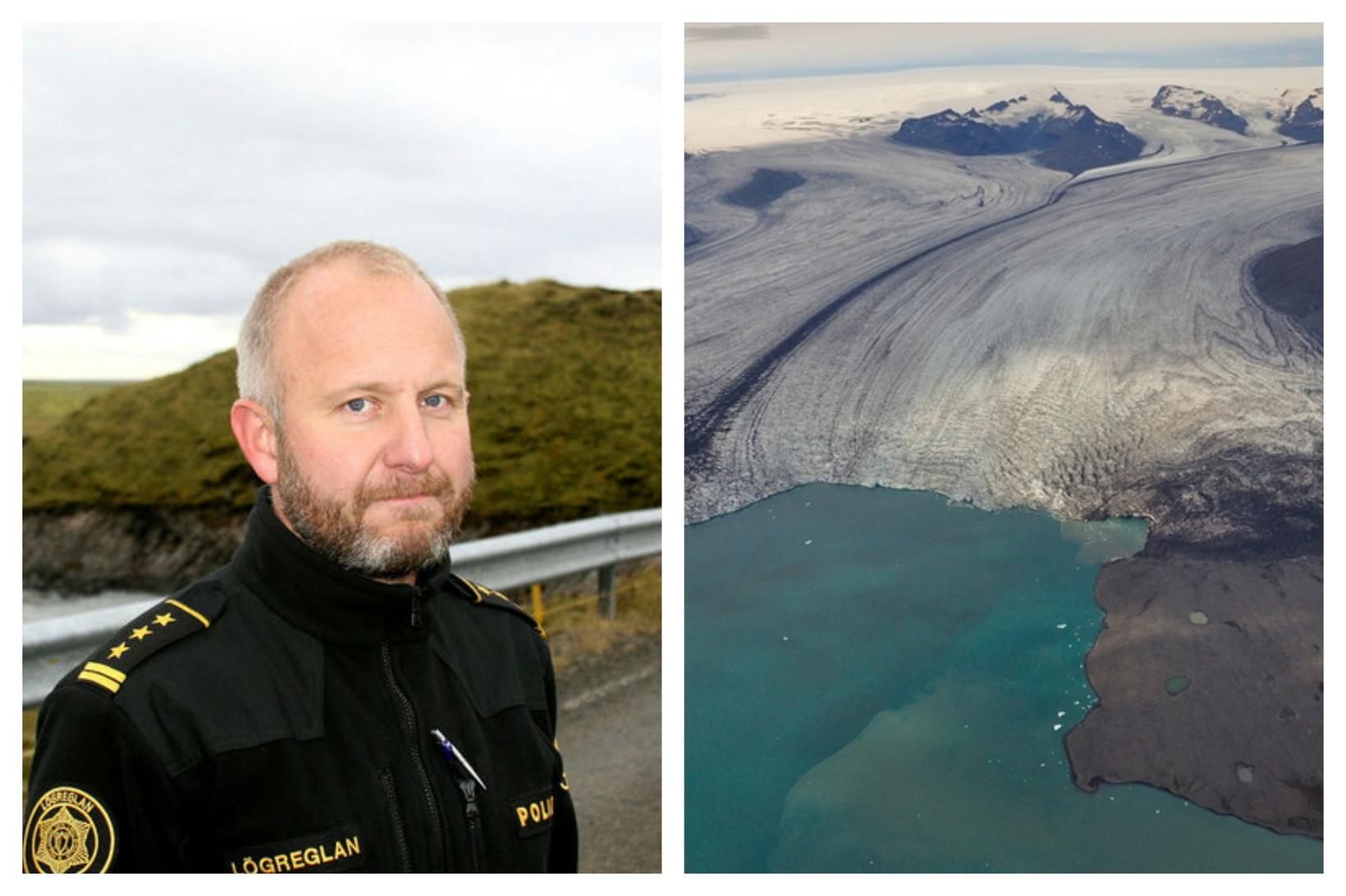 Sveinn Kristján Rúnarsson, yfirlögregluþjónn hjá lögreglunni á Suðurlandi.