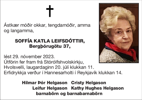 Soffía Katla Leifsdóttir,