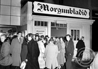Morgunblaðið 40 ára árið 1953