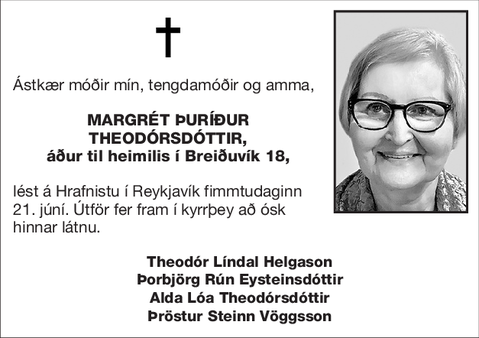 Margrét Þuríður Theodórsdóttir,