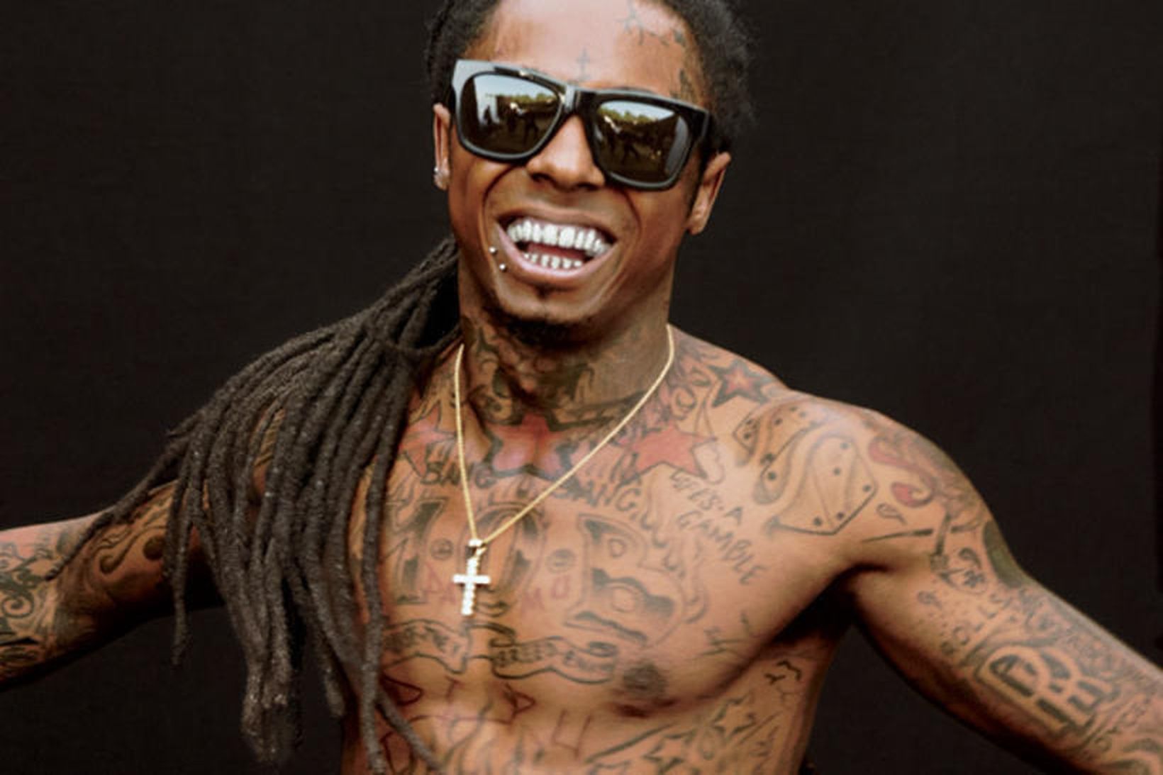 Bandaríski rapparinn Lil Wayne.