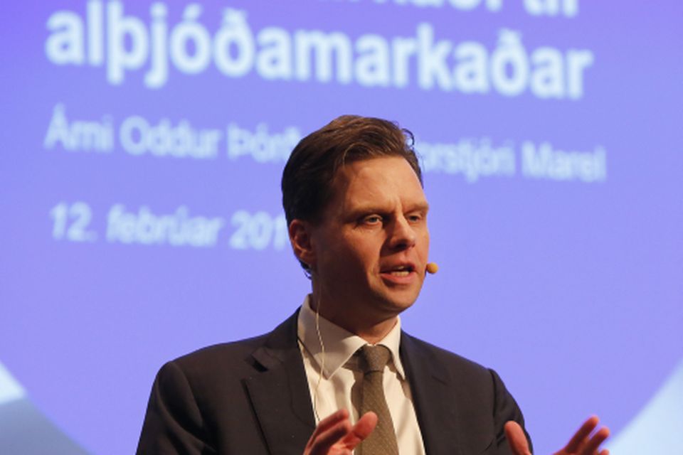 Árni Oddur Þórðarson, forstjóri Marel.